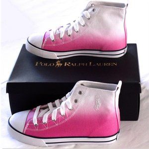 Polo by Ralph Lauren Big Kid Truro Sneaker fuchsia